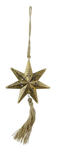Antique Star Tassel Decoration