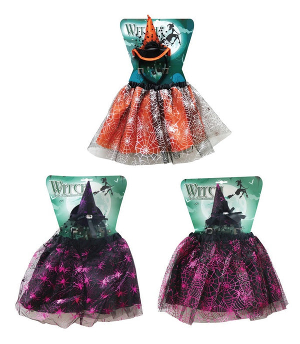 Witch Dress Up Set Assorted