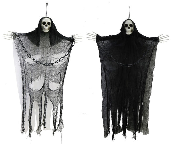 Skeleton Reaper With Chain 90cm Assorted