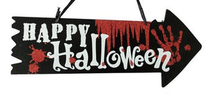 Halloween Bloody Hanging Plaque (36cm)