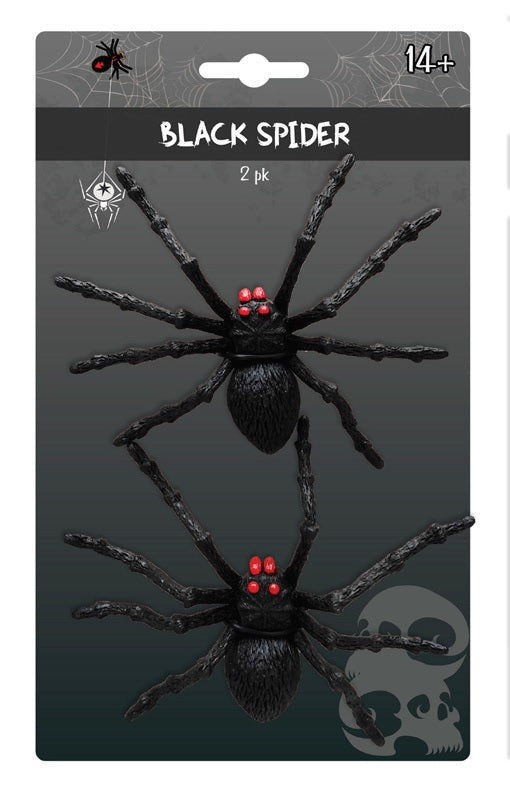 Decorative Large Spiders 2PK