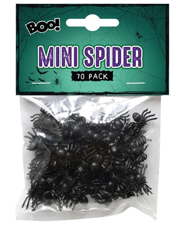 Mini Spider 1.5cm 70pk