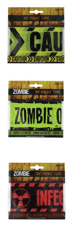 Warning Fright Tapes 9m Assorted