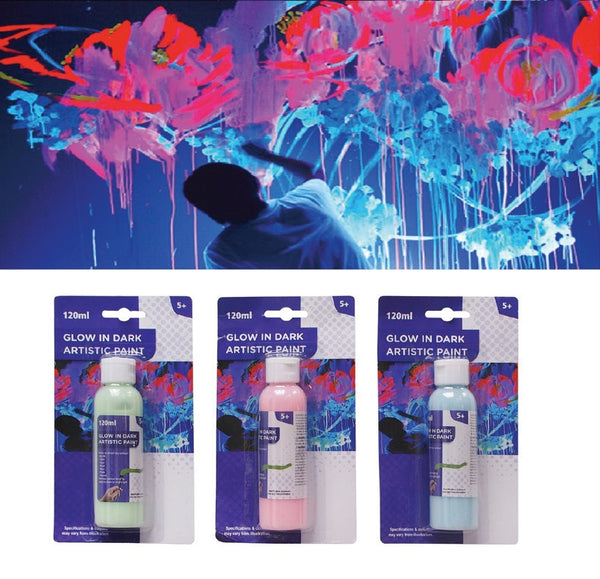 Glow in the Dark Artistic Paint 120ml