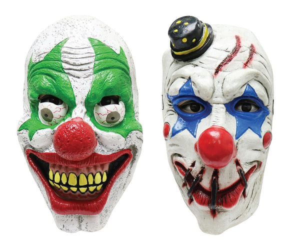 恐怖嘉年华 - 乳胶小丑面具