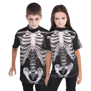 Kids Costume - Single Skeleton T-Shirt