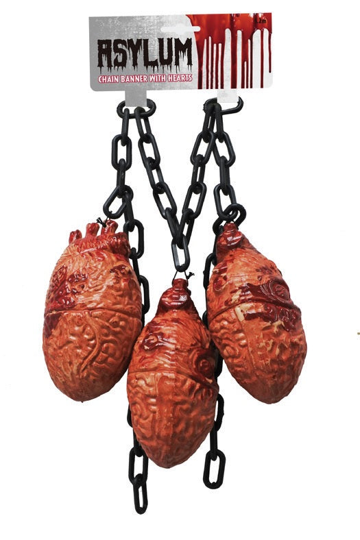 Bloody Heart Chain Garland 1.2m