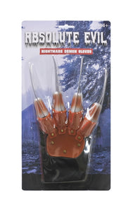 Nightmare Demon Gloves (freddy krueger)