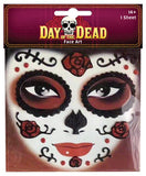 Day Of The Dead Face Art