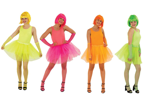 Neon Tutu Dress Set