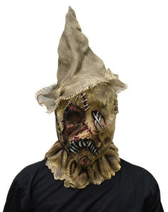 Full Head Horror Scarecrow Latex Mask