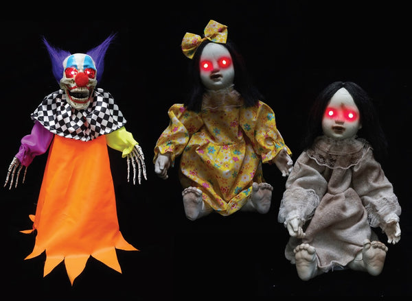 Animated Horror Bouncing Greeters 1m