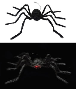Animated Black Walking Spider (1M)
