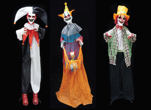 Animated Standing Clown 1.6m