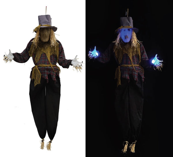 Animated Hanging Scarecrow 2m