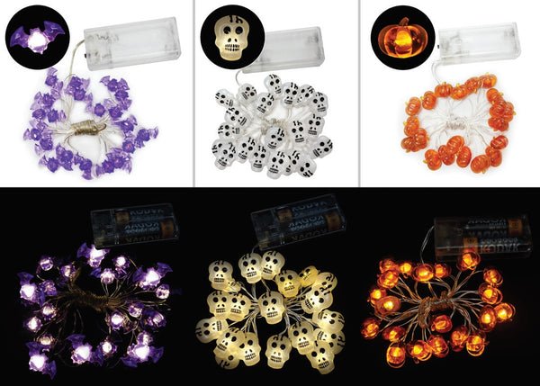 Battery Operated Hanging String 10 Leds Lights