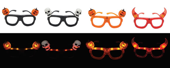 Halloween Light Up Glasses