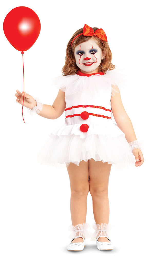 Costume Killer Clown Toddler Girls