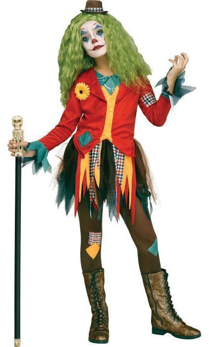 Costume Jokester Clown Girls