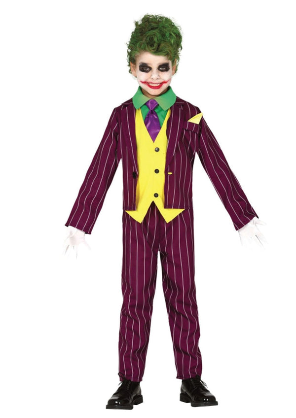 Costume Jokester Clown Boys