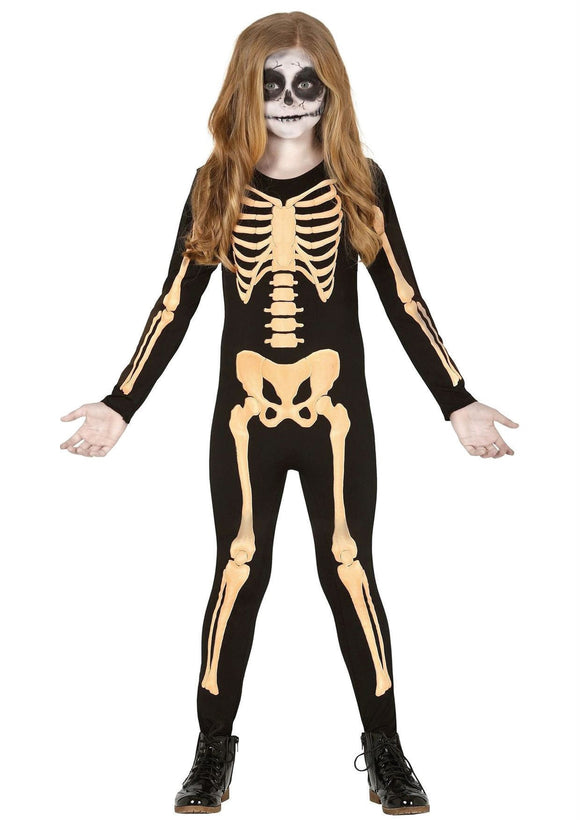 Kids Costume - Skeleton Jumpsuit (Girls)