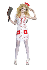 Adult Costume - Bloody Nurse (Ladies)