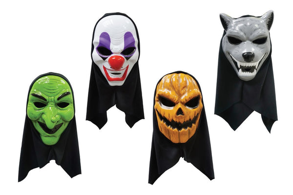 Malevolent Hooded Mask Assorted