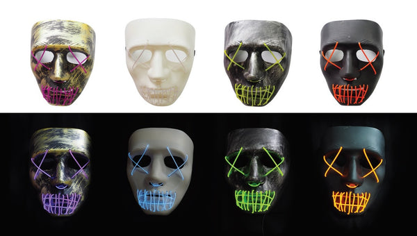 Light Up Faceless Mask