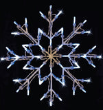 B/O LED Snowflake Silhouette (Dia33cm)