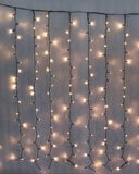 B/O LED Timer Curtain Lights 200PC