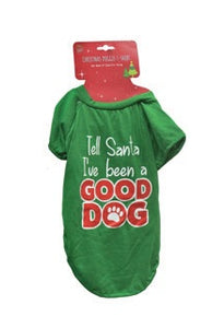 Pet Christmas T-Shirt - Good Dog