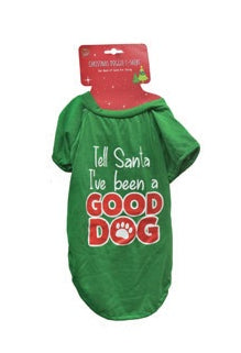 宠物圣诞 T 恤 - Good Dog