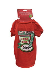 Pet Christmas T-Shirt - Tell Santa