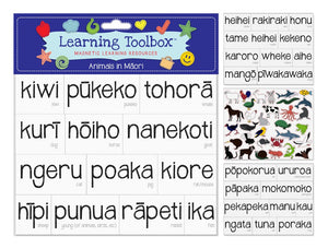 Magnetic Learning Resources - Animals In Maori