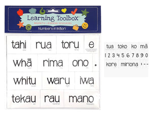 Magnetic Learning Resources - Numbers In Maori
