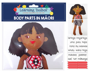 Magnetic Learning Resources - Body Parts In Maori