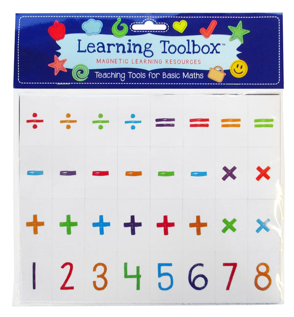 Magnetic Learning Resources - Numbers & Symbols For Basic Math
